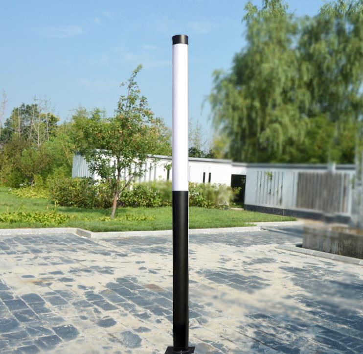 Anodizarea finisare Aluminium Pole Garden Street Light for Garden and Pathway Luminaire