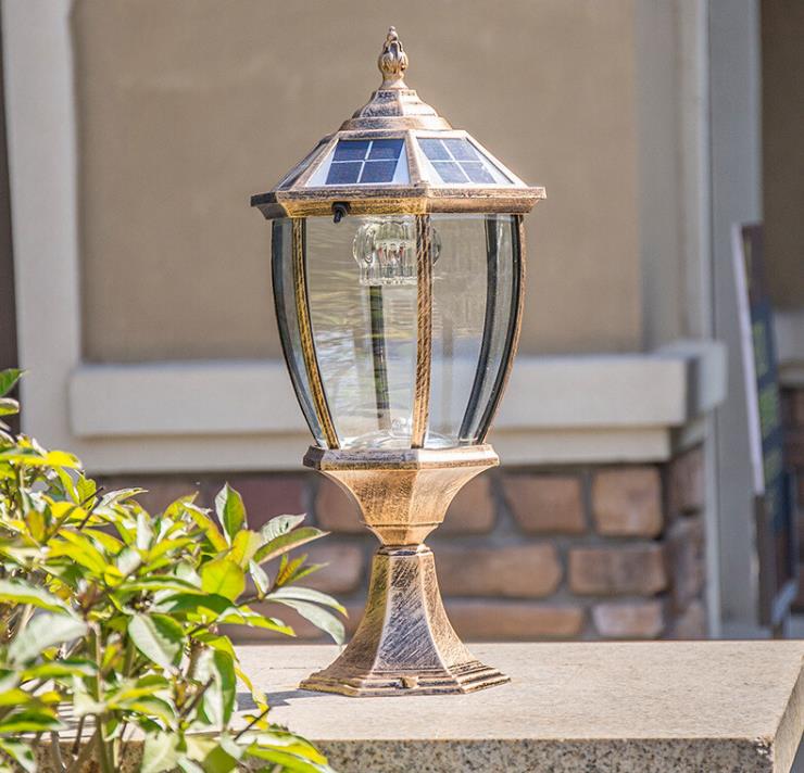 led solar lamp ă de grădină în aer liber rezistentă la apă